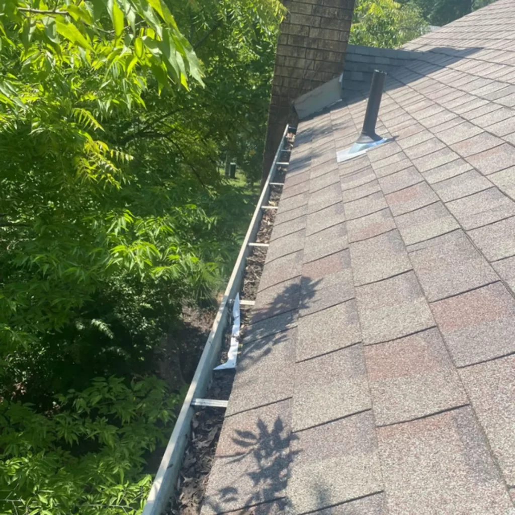 Morton Gutter Cleaning doing some gutter cleaning in St. Louis, Missouri